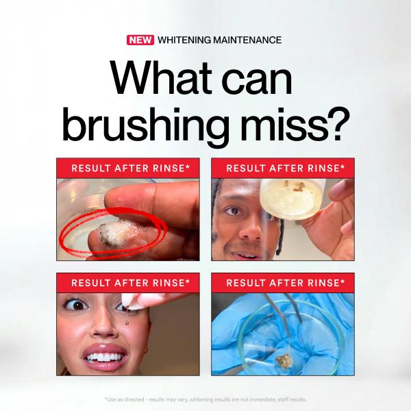 Stain Whitening Mouthwash for White Teeth