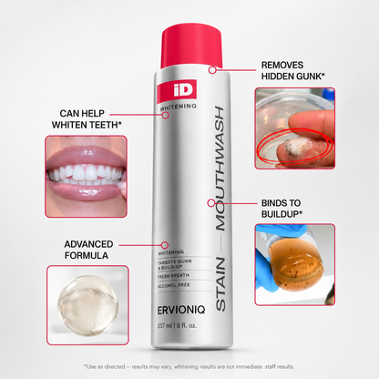 Stain Whitening Mouthwash for White Teeth