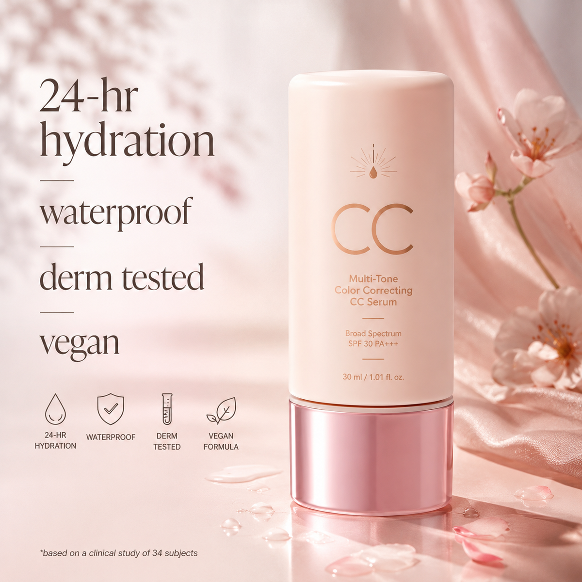 Multi-Tone Color Correcting CC Serum