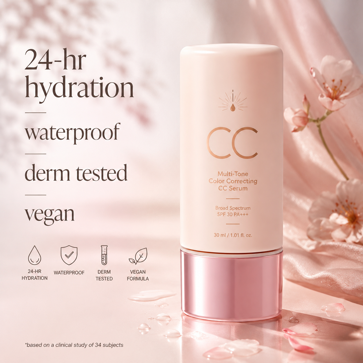 Multi-Tone Color Correcting CC Serum