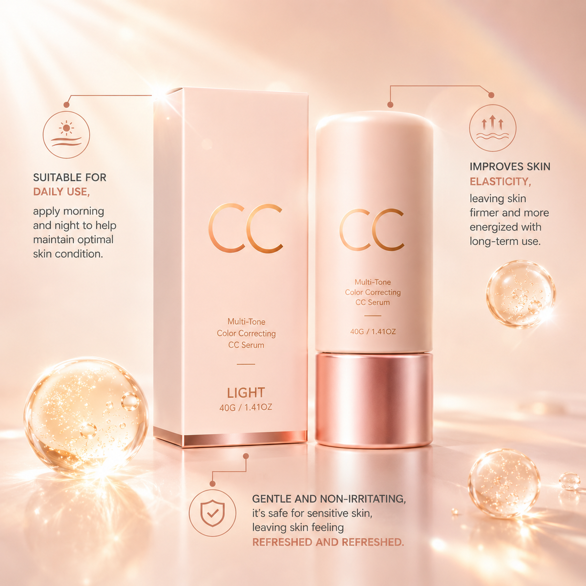Multi-Tone Color Correcting CC Serum