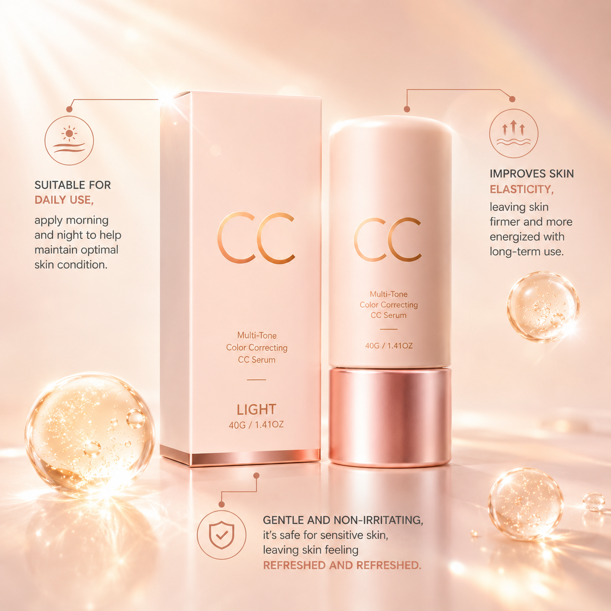 Multi-Tone Color Correcting CC Serum