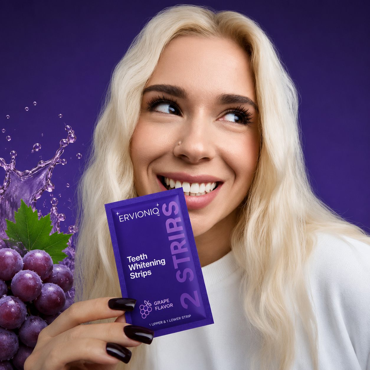 Purple Brightening Strips